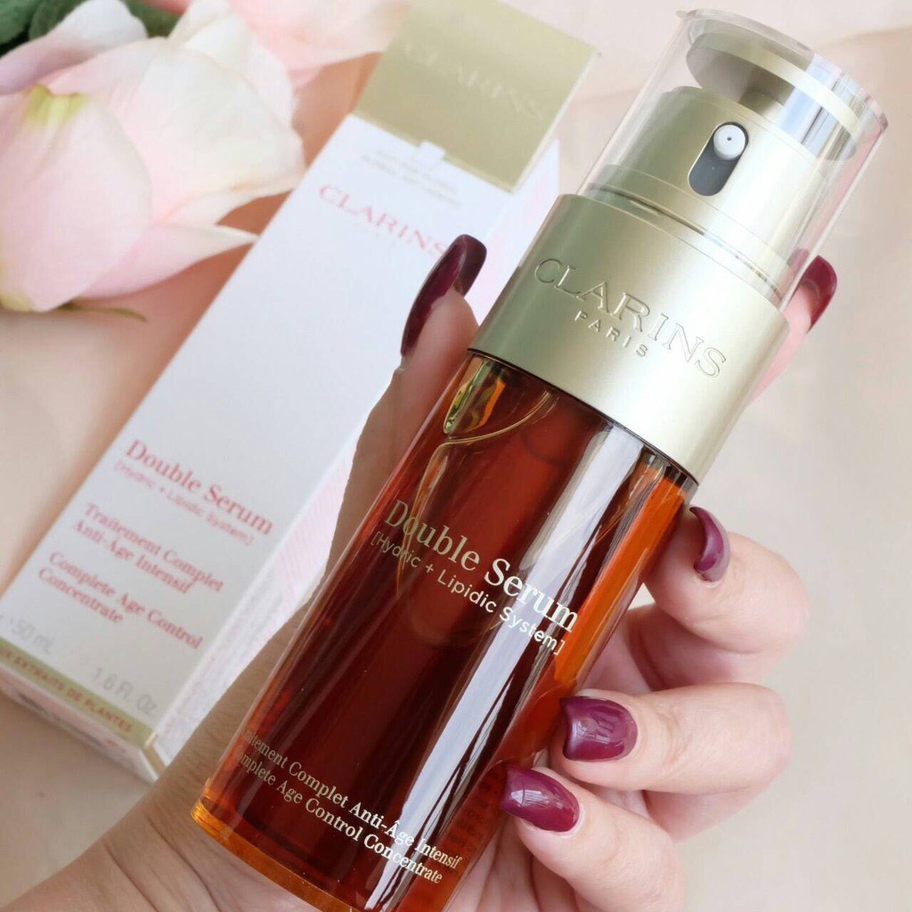 سرم ضد چروک دابل کلارنس Clarins Double Serum — تصویر ۵