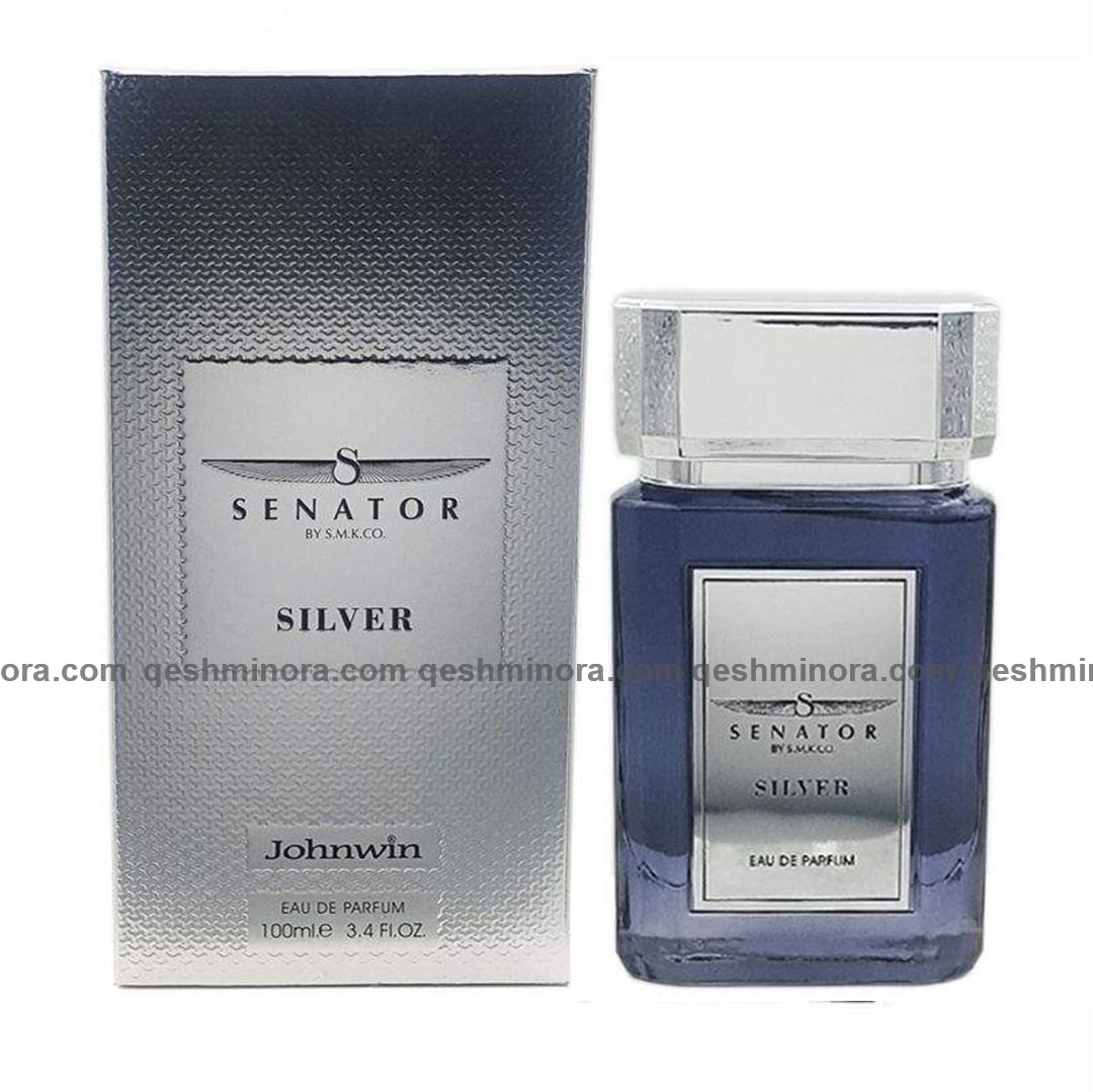ادکلن سناتور سیلور جانوین JohnWin perfume Senator Silver مردانه