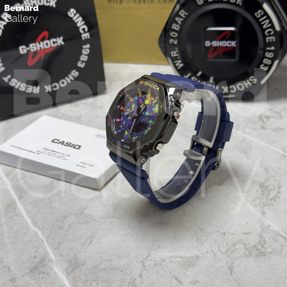 ساعت مچی کاسیو جی شاک G-Shock CasiOak Blue Phantasm-GM-2100 Custom — تصویر ۵