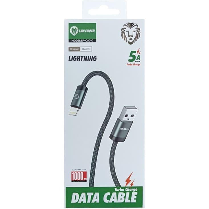 کابل شارژ آیفون LION POWER LP-CA010