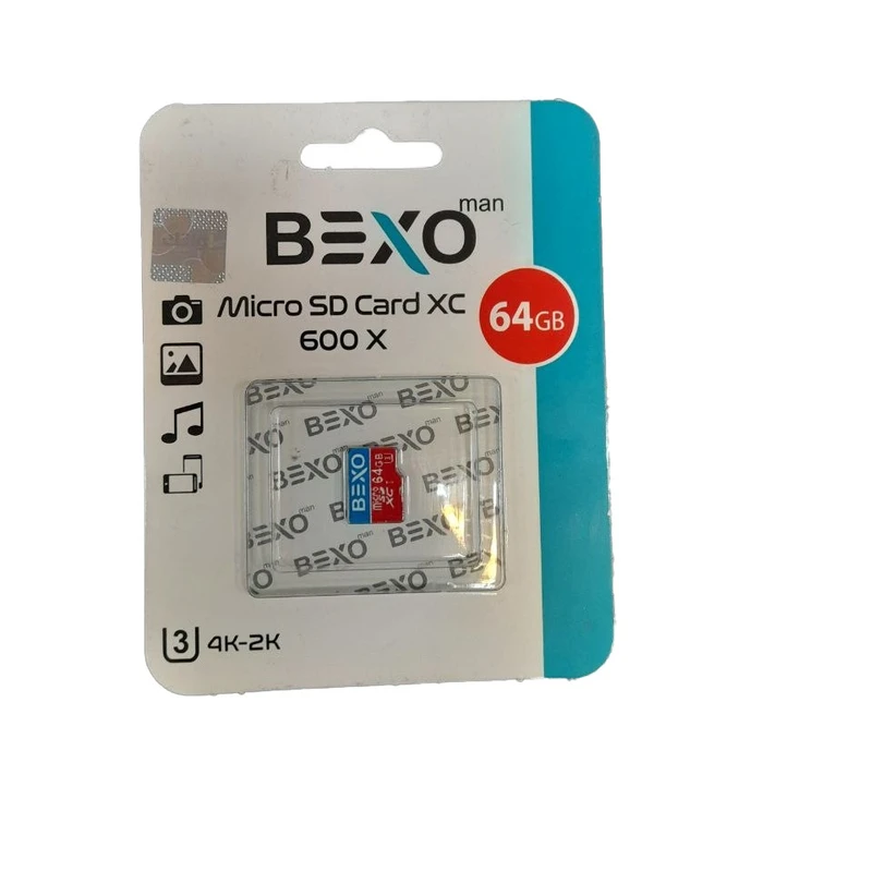 کارت حافظه microSDXC بکسو600X مدل ظرفیت 64 گیگابایت