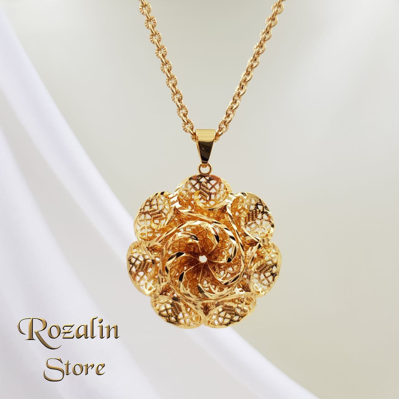 آویز زنانه مای دیر مدل گل کد RS-473