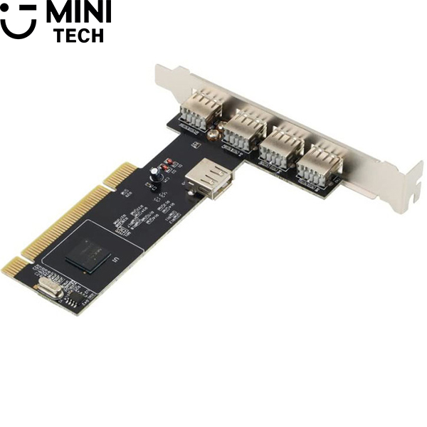 کارت PCI USB اینترنال مینی تک با چیپ NEC — تصویر ۳