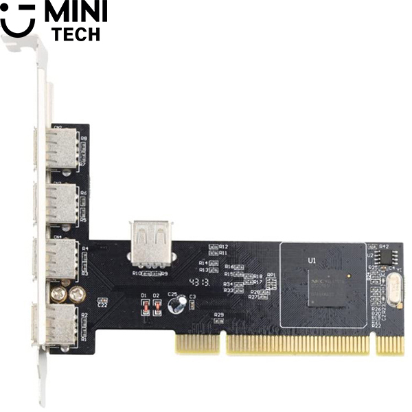 کارت PCI USB اینترنال مینی تک با چیپ NEC — تصویر ۴