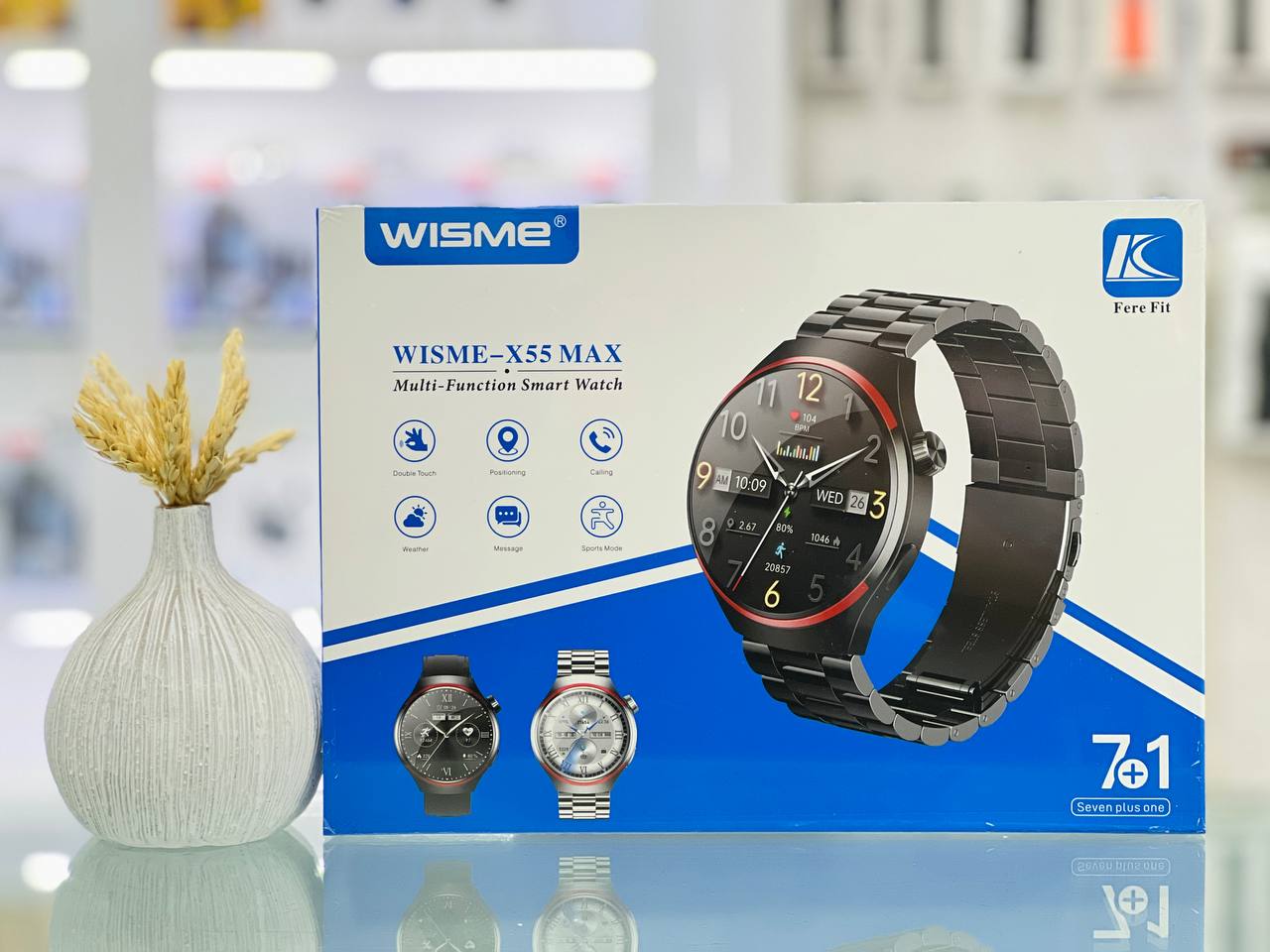 ساعت هوشمند ویسمی مدل WISME X55 Max — تصویر ۵