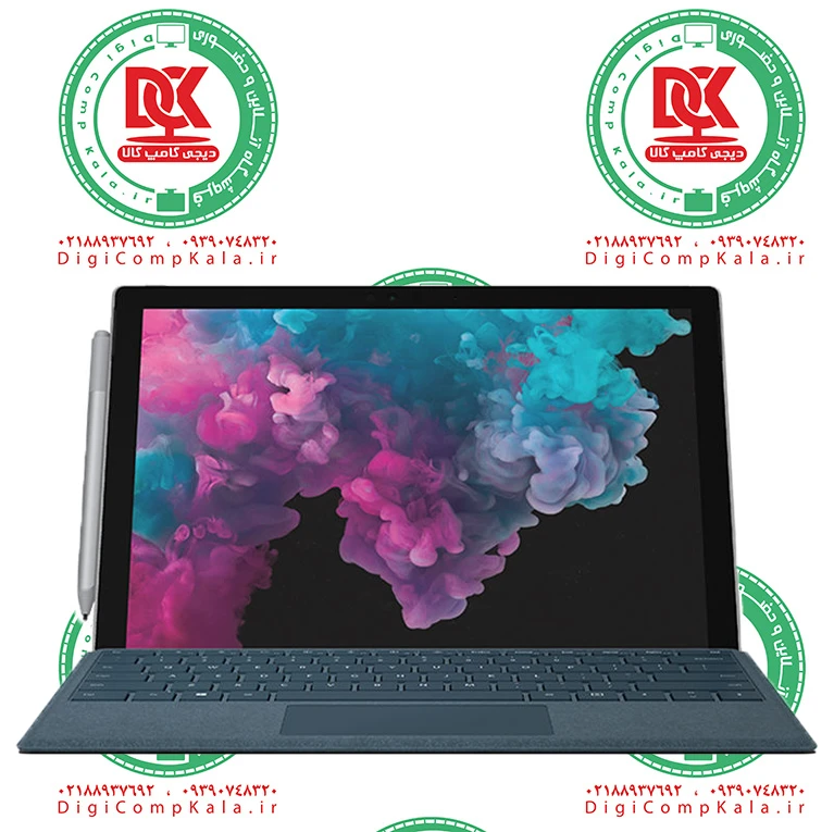 سرفیس پرو 6 12.3 اینچ 5 مگاپیکسل لمسی Microsoft Surface Pro 6 Intel Core i7 8550u رنگ پلاتینی نسل 8 اینتل ه — تصویر ۳