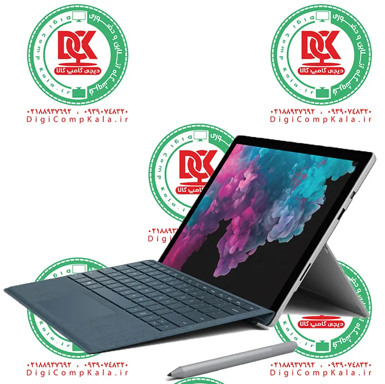 سرفیس پرو 6 12.3 اینچ 5 مگاپیکسل لمسی Microsoft Surface Pro 6 Intel Core i7 8550u رنگ پلاتینی نسل 8 اینتل ه — تصویر ۴