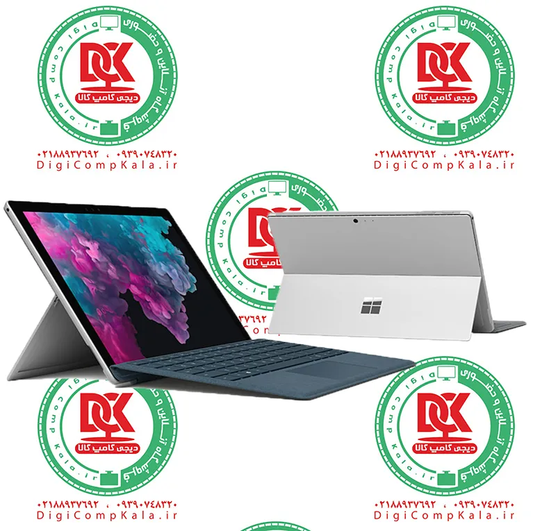 سرفیس پرو 6 12.3 اینچ 5 مگاپیکسل لمسی Microsoft Surface Pro 6 Intel Core i7 8550u رنگ پلاتینی نسل 8 اینتل ه — تصویر ۲
