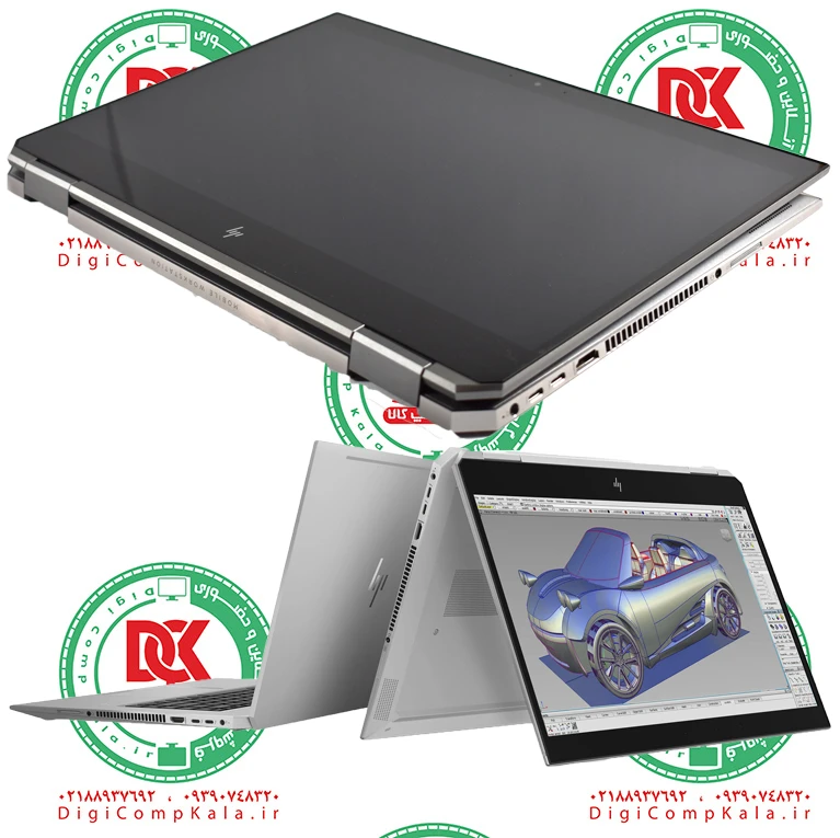 لپ تاپ لمسی 15.6 اینچ 360 درجه اچ پی HP ZBook Studio x360 G5 Intel Xeon E-2176M Nvidia Quadro P1000 4GB FullHD IPS نسل 8 زن?