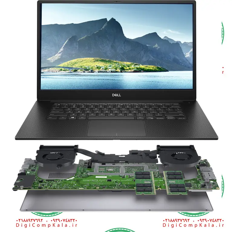 لپ تاپ 15.6 اینچ دل Dell Precision 5540 Intel Core i9 9880H Nvidia Quadro T2000 4GB FullHD IPS پردازنده اینتل نسل 9 سری