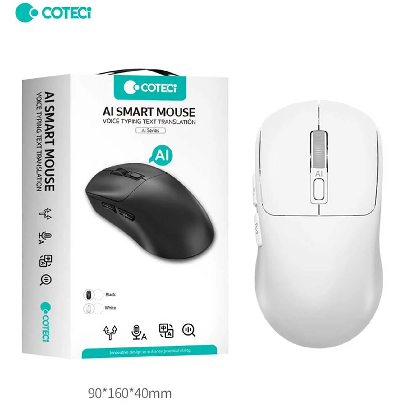 موس هوشمند با قابلیت ترجمه و فرمان صوتی کوتسی COTECI intelligent Mouse OF-046 — تصویر ۵