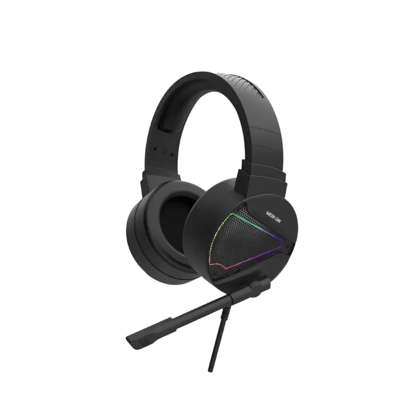 هدفون گیمینگ گرین لاین Green Lion GP27X Headphone GNGP27XGHBK — تصویر ۲