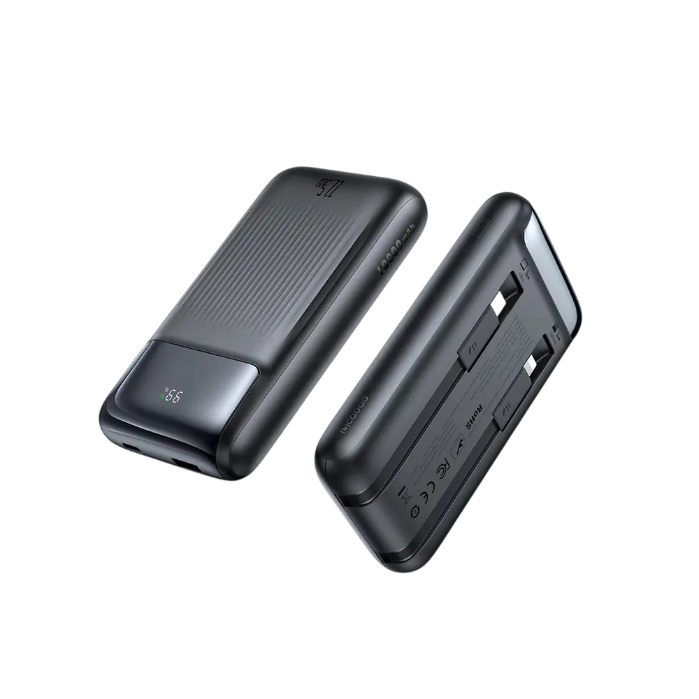 پاوربانک 10000 با کابل 22.5 وات مک دودو Mcdodo Built in Cables Power Bank MC-024 — تصویر ۲