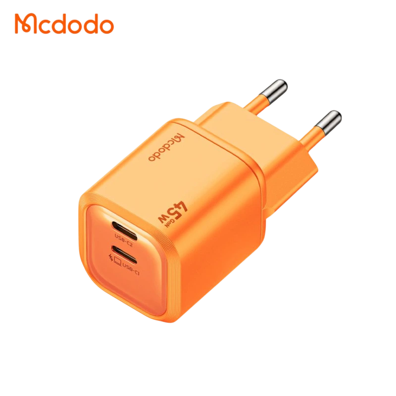 آداپتور دو پورت 45 وات مک دودو Mcdodo Gana Mini Charger CH-100 — تصویر ۴