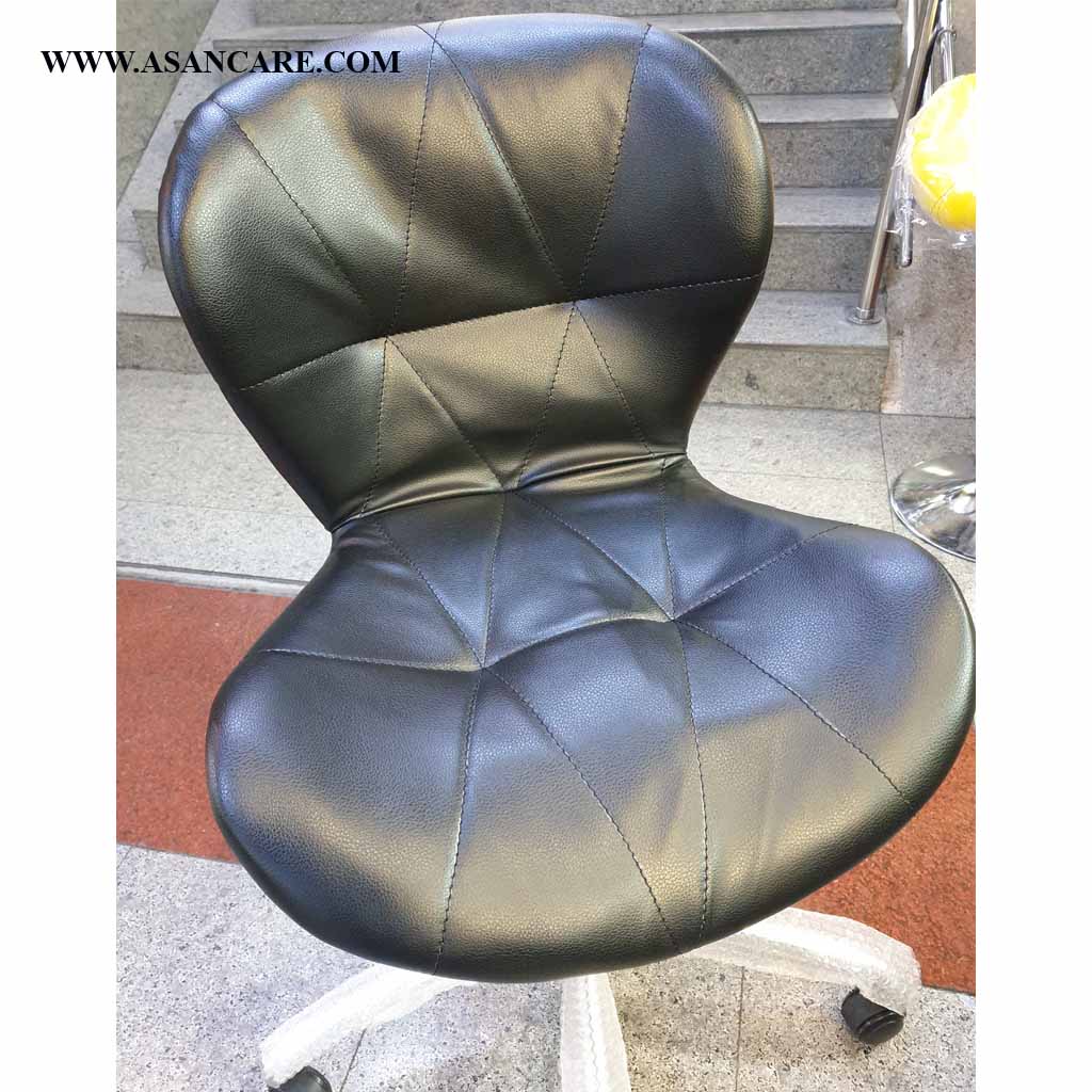 صندلی چرخدار میز تحریر مدل زین اسبی اپن و مغازه — تصویر ۳