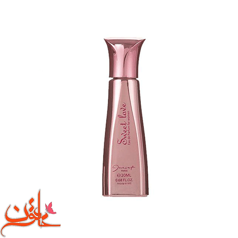 عطر جیبی زنانه ژک ساف مدل Sweet Love حجم 20 میلی لیتر