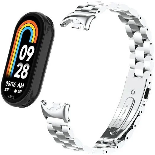 بند فلزی رولکسی شیائومی بند 8 Xiaomi Band Rolexi — تصویر ۳