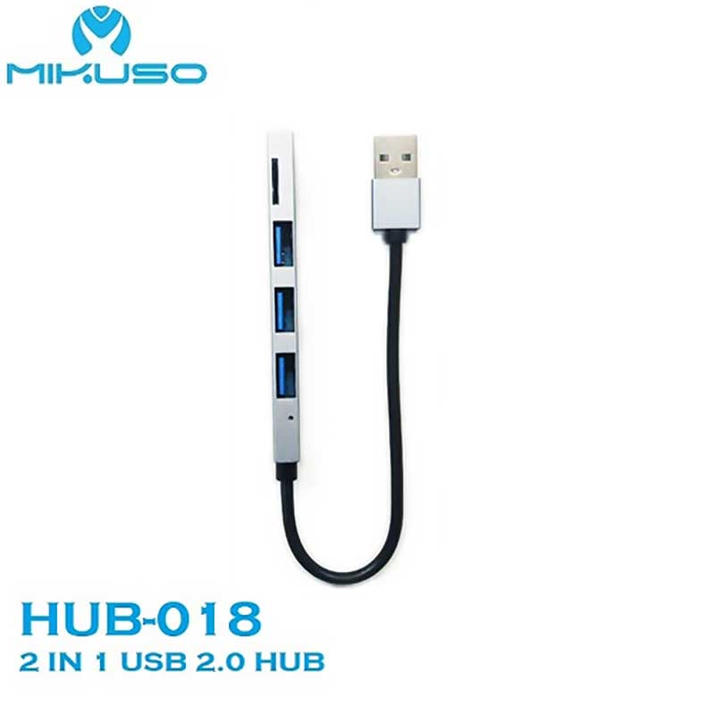 هاب USB2.0 میکاسو 3 پورت مدل 018 کد 6423 — تصویر ۳