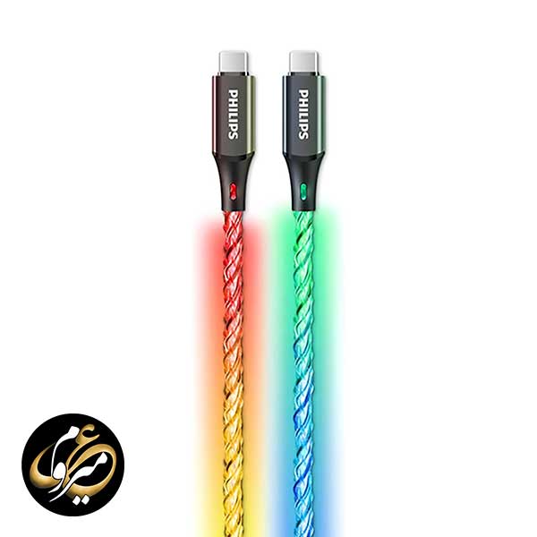 کابل شارژ USB-C به USB-C فیلیپس مدل Philips DLC5140C — تصویر ۲