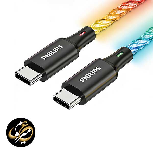 کابل شارژ USB-C به USB-C فیلیپس مدل Philips DLC5140C — تصویر ۳