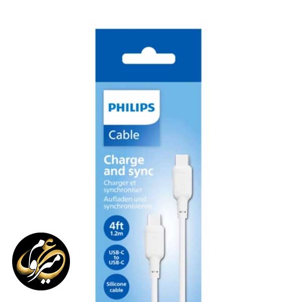 کابل شارژ USB-C به USB-C فیلیپس مدل Philips DLC6541C — تصویر ۶