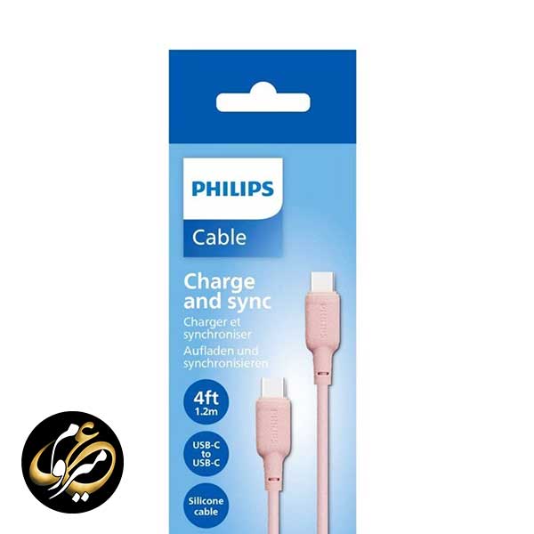 کابل شارژ USB-C به USB-C فیلیپس مدل Philips DLC6541C — تصویر ۷