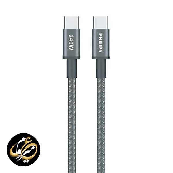 کابل شارژ USB-C به USB-C فیلیپس مدل Philips DLC7030C