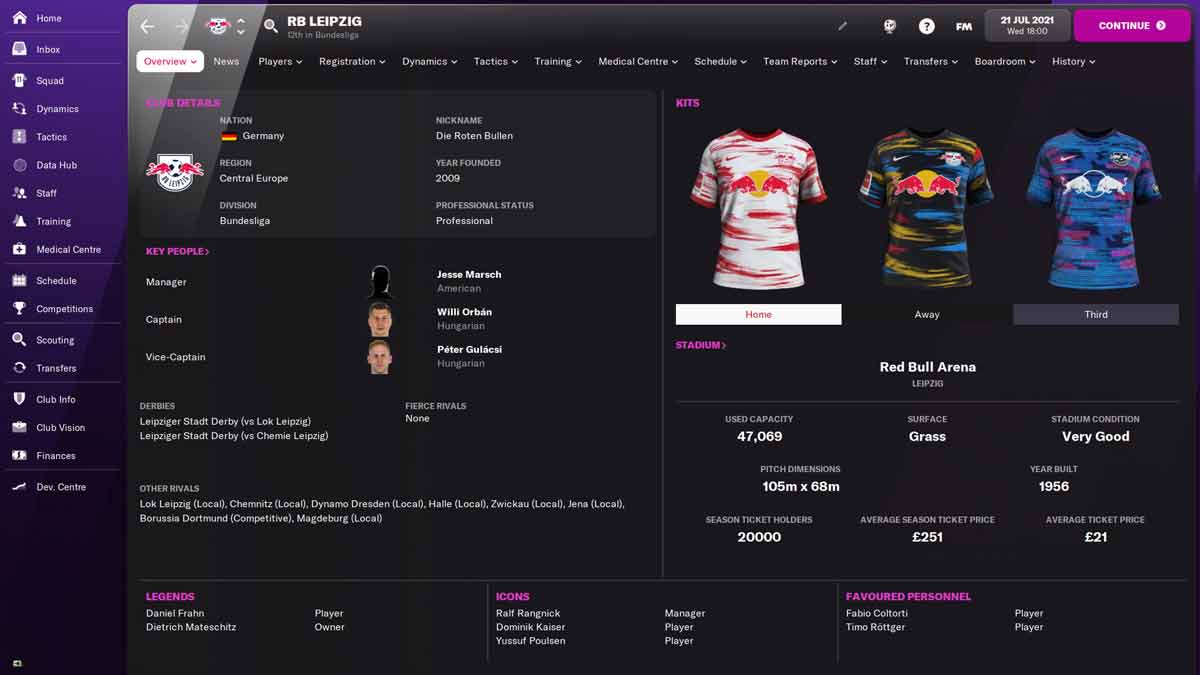 اکانت اشتراکی استیم Football Manager 2022 — تصویر ۶