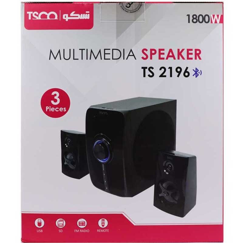 اسپیکر بلوتوث تسکو TS-2196 کد 6495