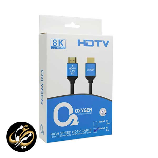 کابل HDMI 2.1 8K اکسیژن مدل OXYGEN K2 — تصویر ۳