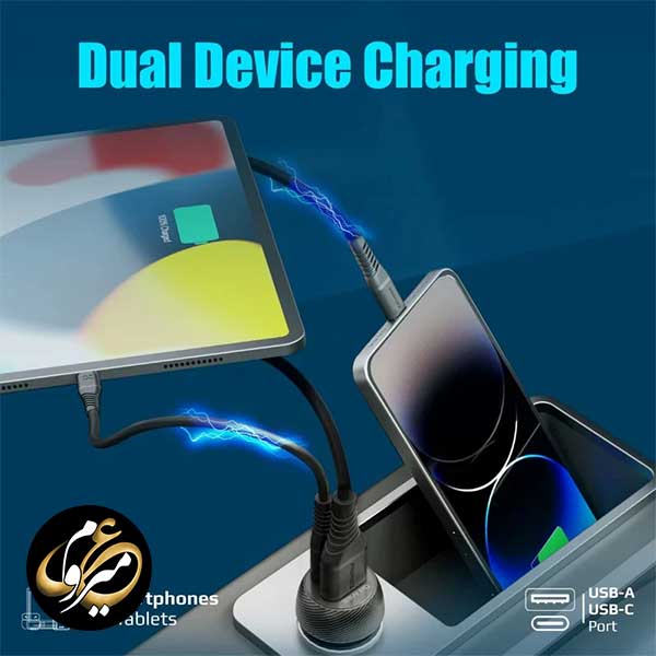شارژر فندکی پرومیت مدل Promate DRIVEGEAR-PD33 — تصویر ۶