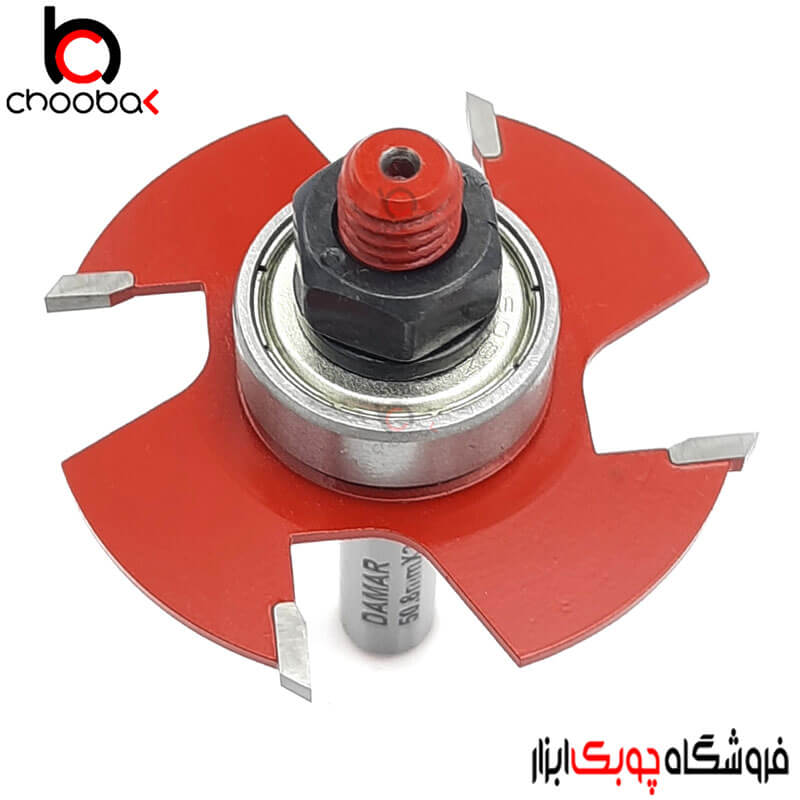 تیغ شیار زن افقی 2 میلیمتر با بلبرینگ دامار کد DM705083B-4 — تصویر ۴