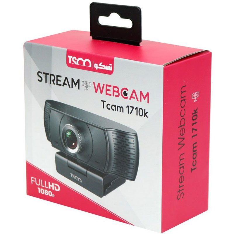 وب کم تسکو مدل Tcam 1710k ا TSCO Tcam 1710k WebCam کد 0156