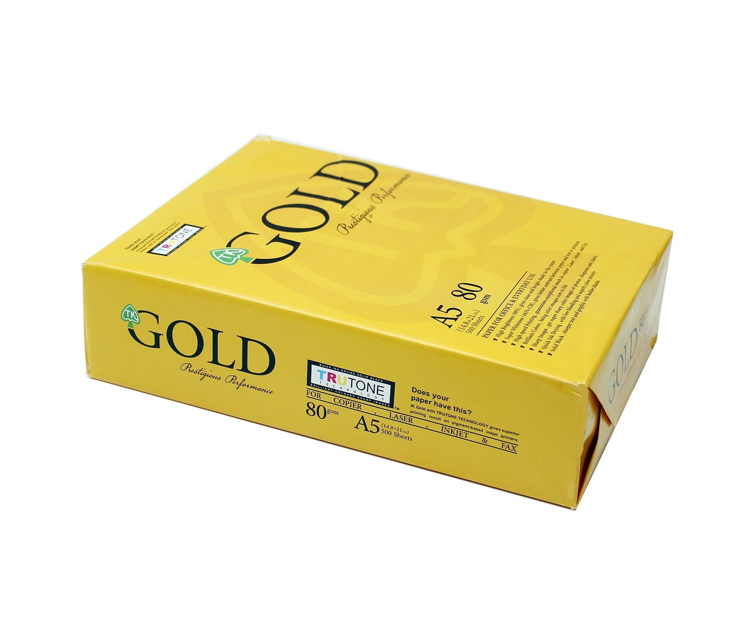 کاغذ A5 گلد ( GOLD ) – 80 گرمی — تصویر ۳