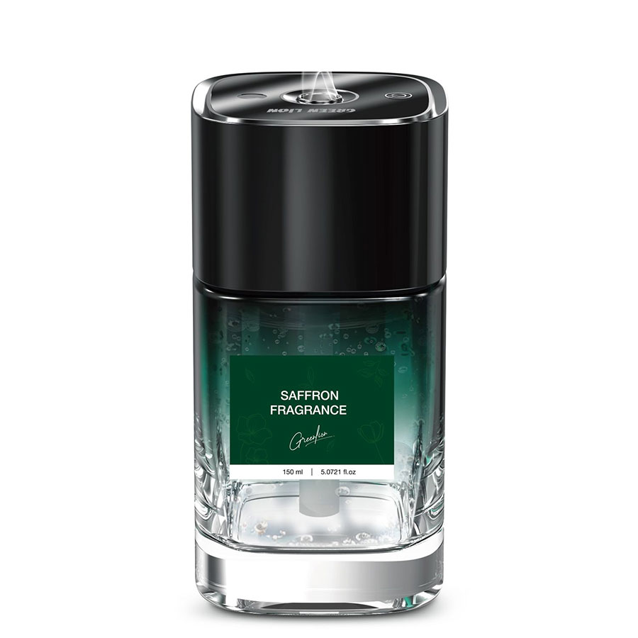 خوشبو کننده خودرو و خانه گرین لاین با راحیه زعفران Green Lion Saffron Diffuser Car & Home Fragrance