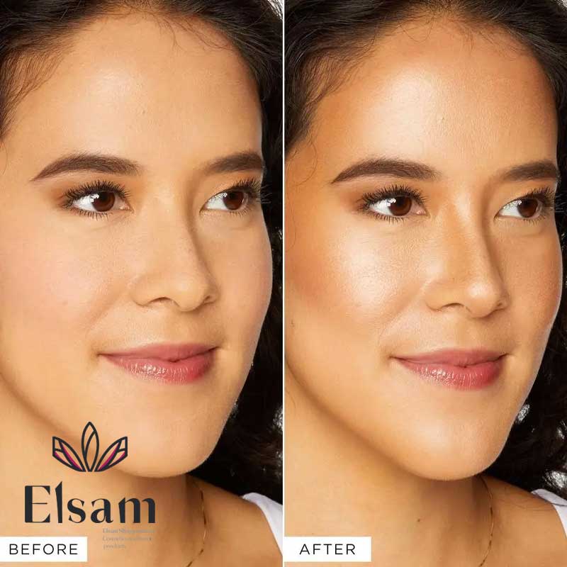 هایلایتر صورت گلو بار شیپ تارت Glow Bar Shape Tape highlighter tarte — تصویر ۸