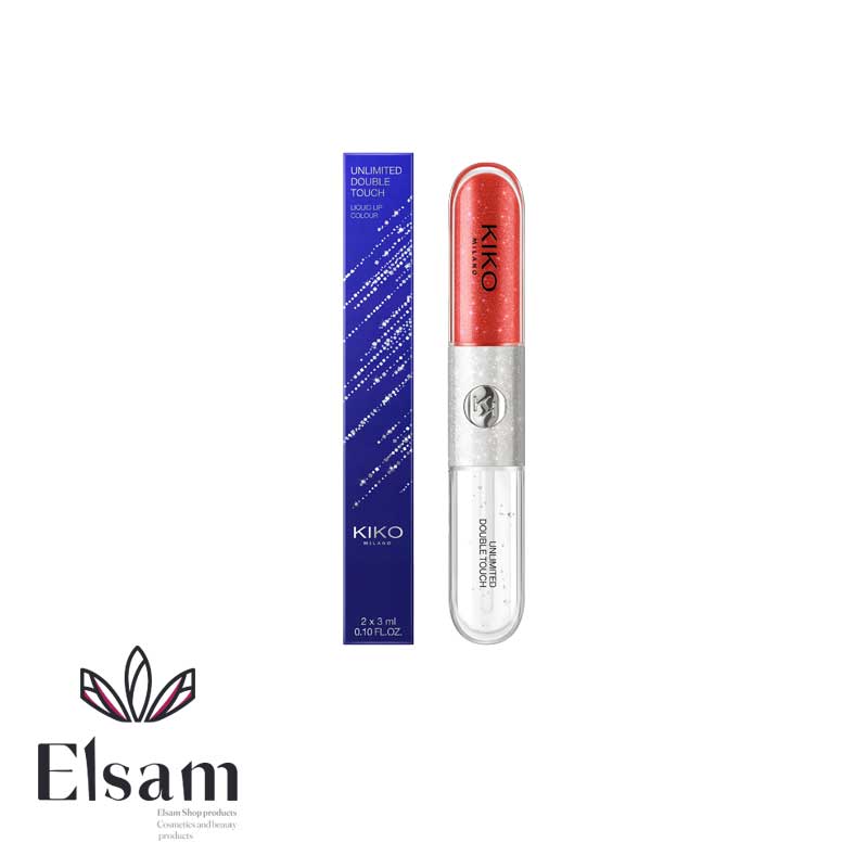 رژلب دوطرفه مایع مات کیکو unlimited double touch — تصویر ۲