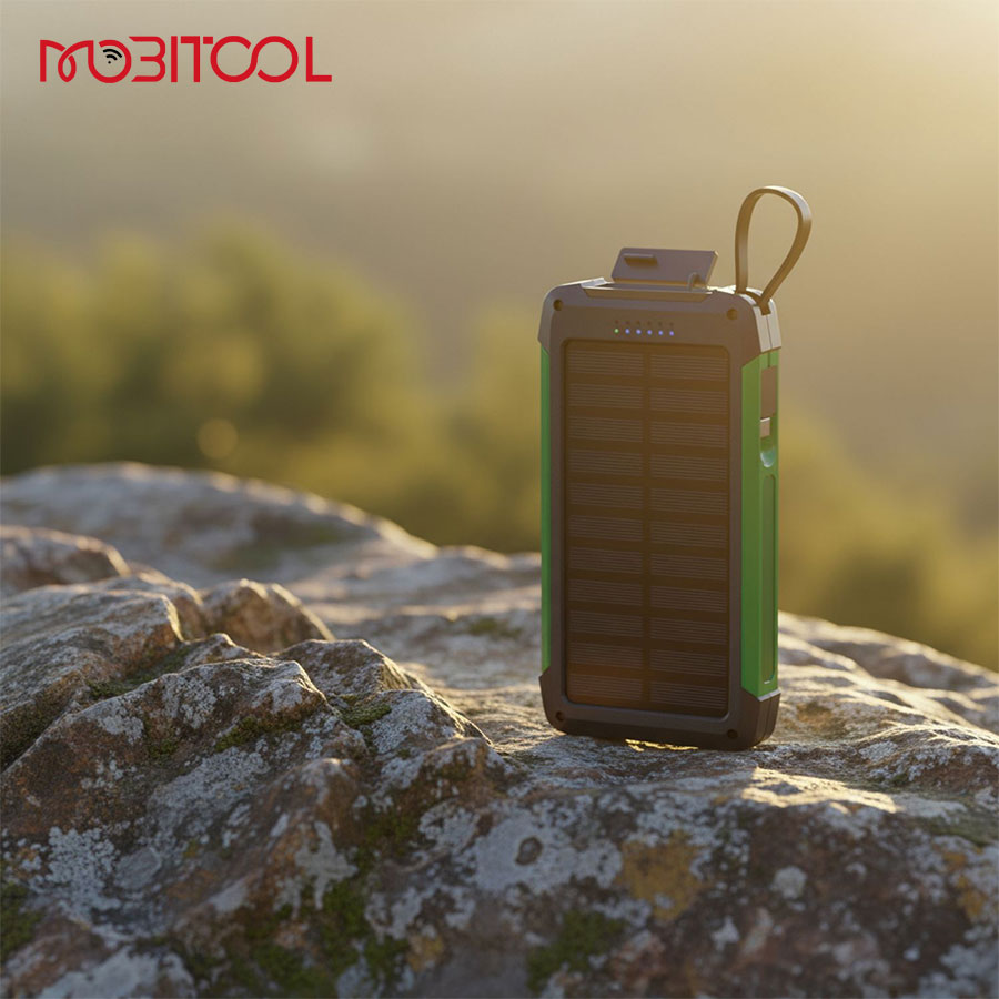 پاوربانک خورشیدی 10000 میلی آمپر گرین لاین Green Lion Solar Trex 10000mAh Power Bank — تصویر ۶