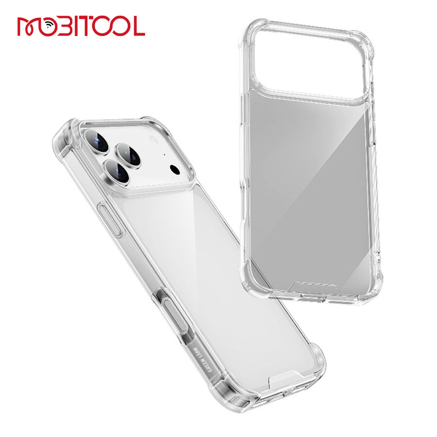 قاب شفاف ضد ضربه آیفون 17 پرو مکس گرین لاین Green Lion Anti Shock Case iPhone 17 Pro Max — تصویر ۳