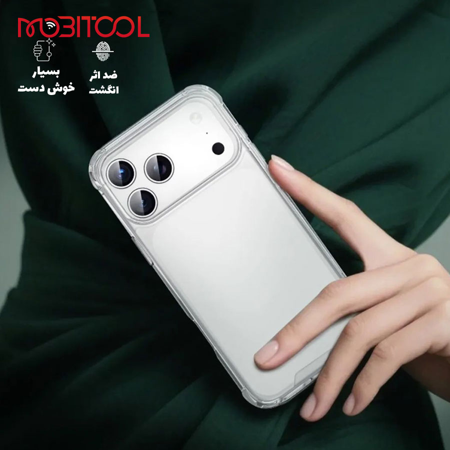 قاب شفاف ضد ضربه آیفون 17 پرو مکس گرین لاین Green Lion Anti Shock Case iPhone 17 Pro Max — تصویر ۶