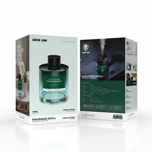 شیشه و اسانس خوشبو کننده های گرین لاین 160 میل Green Lion Fragrance Diffuser Refill — تصویر ۷