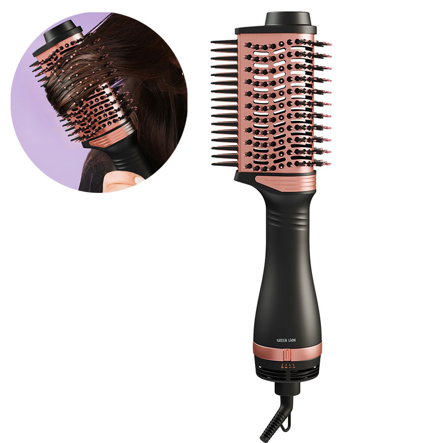 برس حرارتی حالت‌ دهنده و صاف‌کننده مو گرین لاین Green Lion Viora Hair Styler