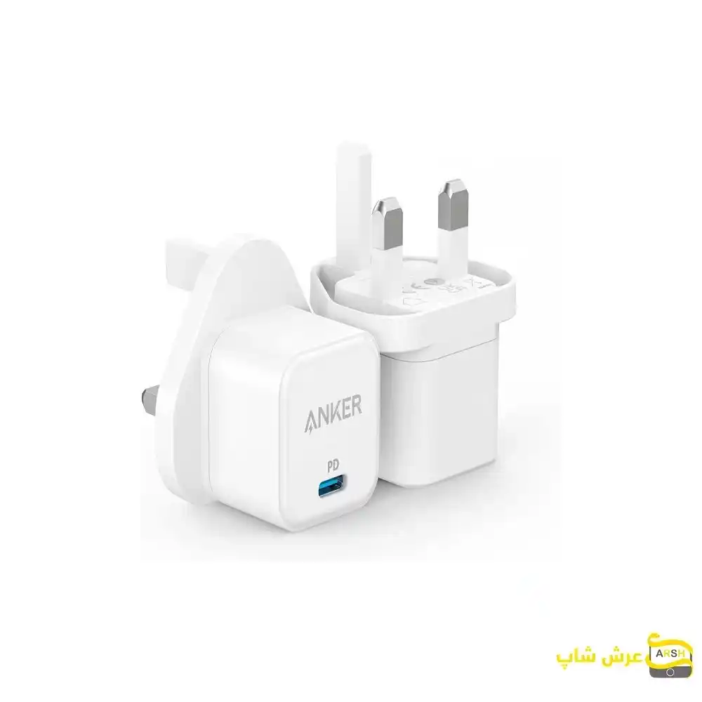 آداپتور شارژر انکر مدل powerport3 20w cube A2149 – فست شارژ — تصویر ۳