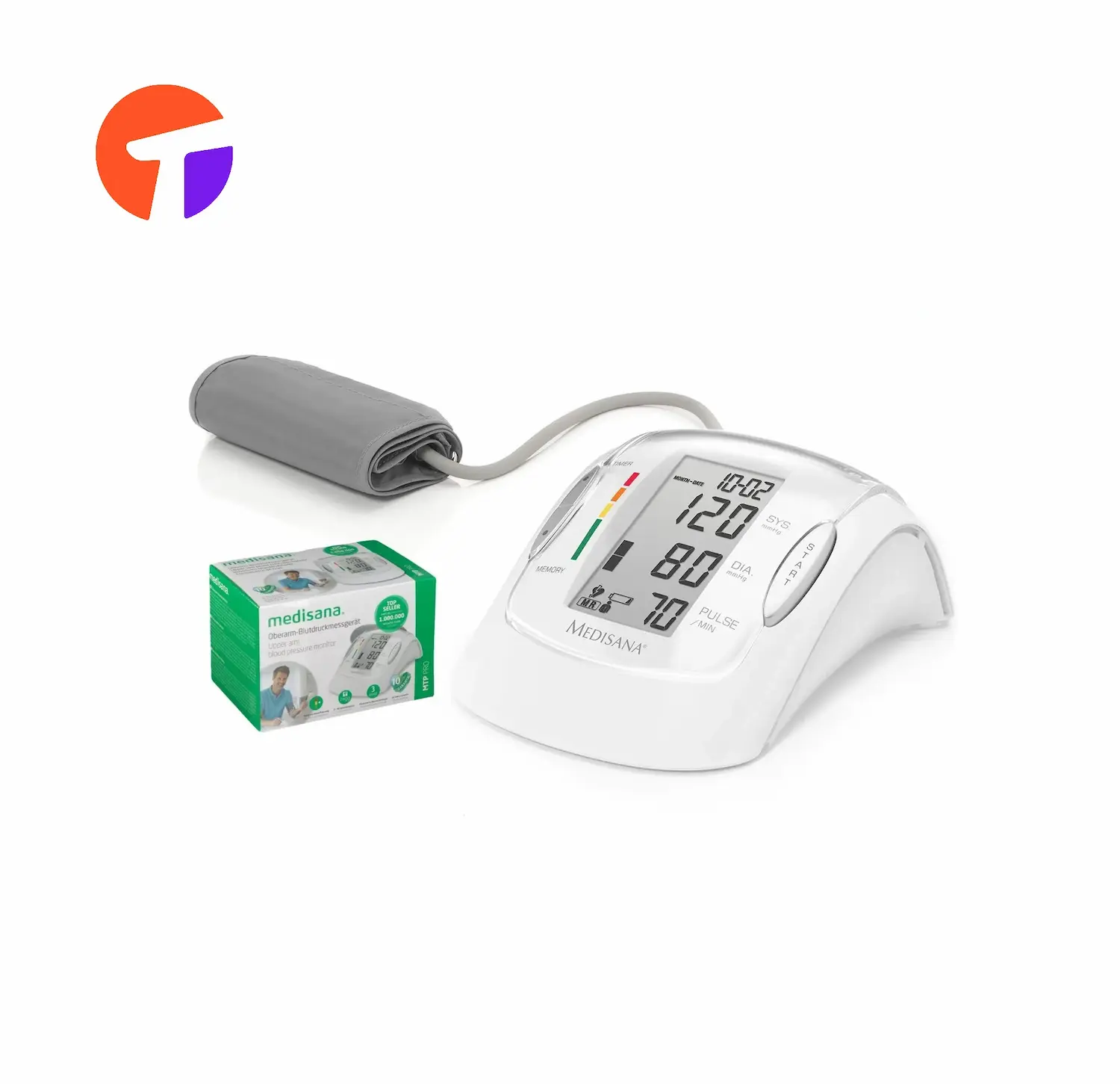 فشارسنج دیجیتال بازویی برند Medisana مدل MTP Pro