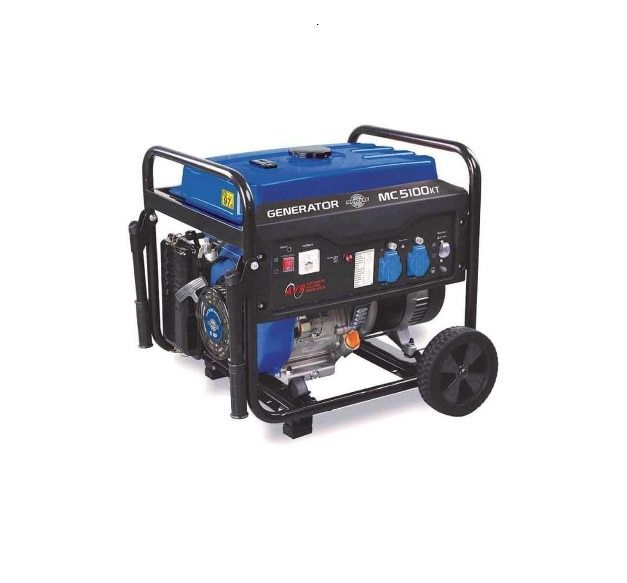 ژنراتور برق بنزینی ۵ کیلووات هیوندا مدل DLGE6500 چهار زمانه تک فاز (Stage V) با AVR و موتور ۱۴ اسب بخار — تصویر ۲