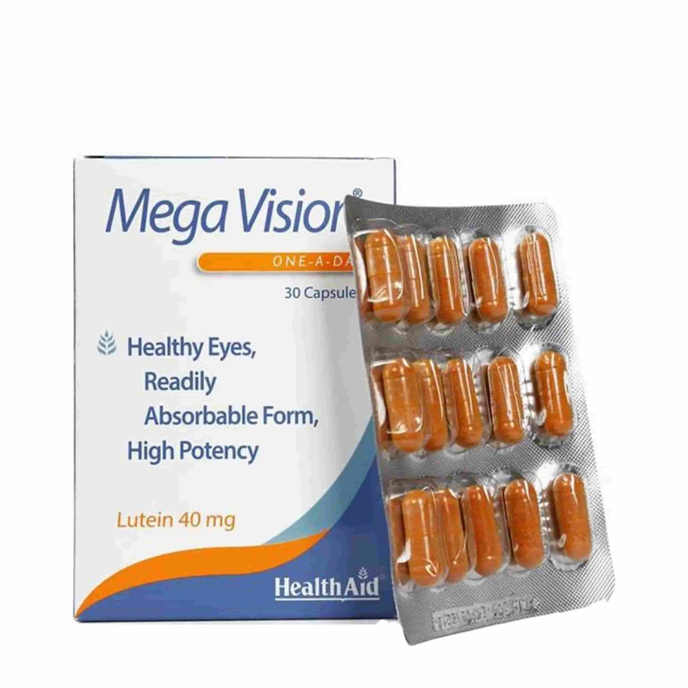کپسول مگاویژن هلث اید ۳۰ عددی | Mega Vision Health Aid Capsules 30 pcs