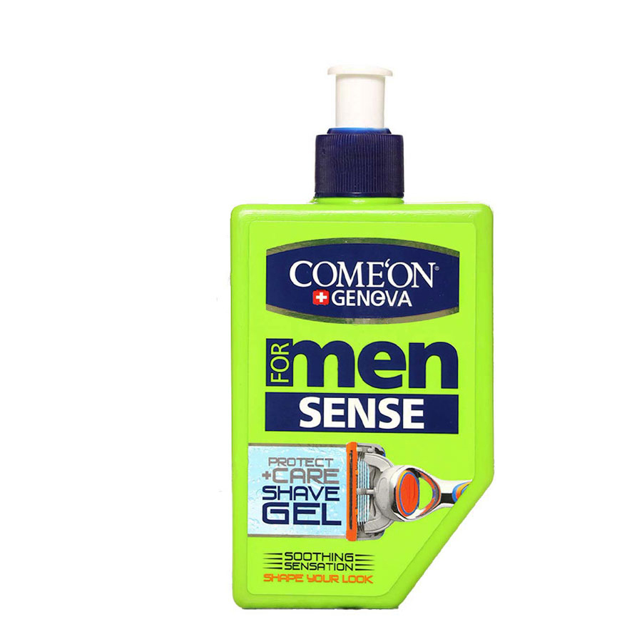 ژل اصلاح ریش مردانه کامان sense — تصویر ۲