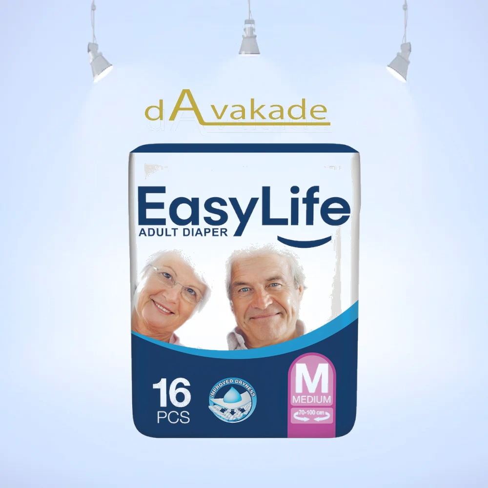 پوشینه چسبی بزرگسال مدیوم ایزی لایف EASY LIFE