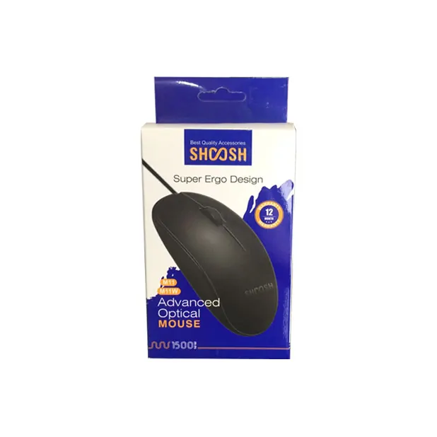 ماوس باسیم Shoosh مدل M11 – مشکی – SMO