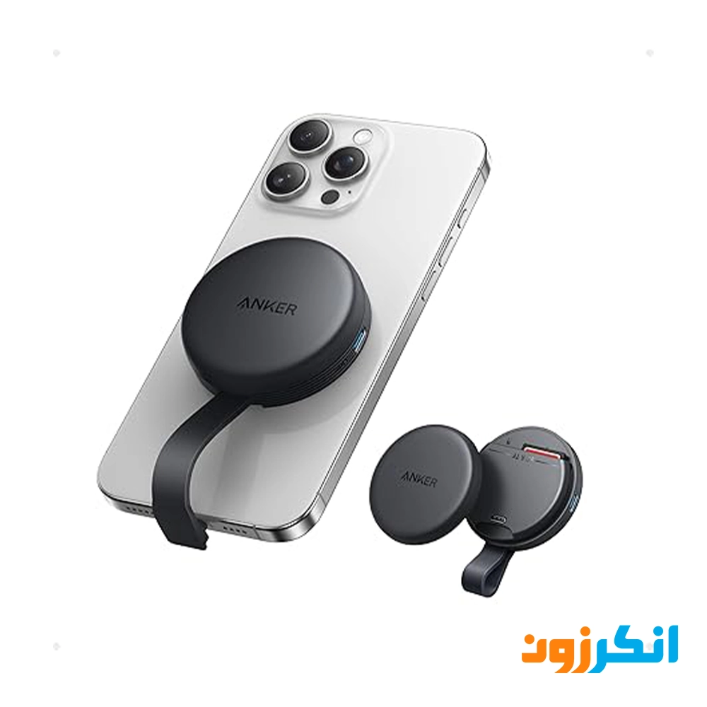 آداپتور USB-C مگنتی انکر سه‌ کاره با سرعت 10Gbps مدل A83D1
